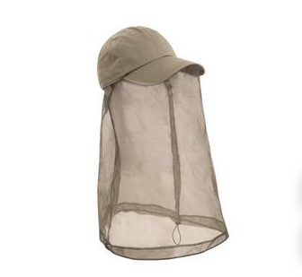 Operator Cap With Mosquito Net color khaki & Olive Drab