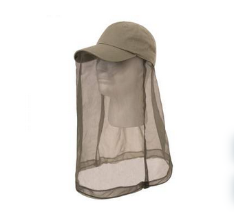 Operator Cap With Mosquito Net color khaki & Olive Drab