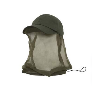 Operator Cap With Mosquito Net color khaki & Olive Drab